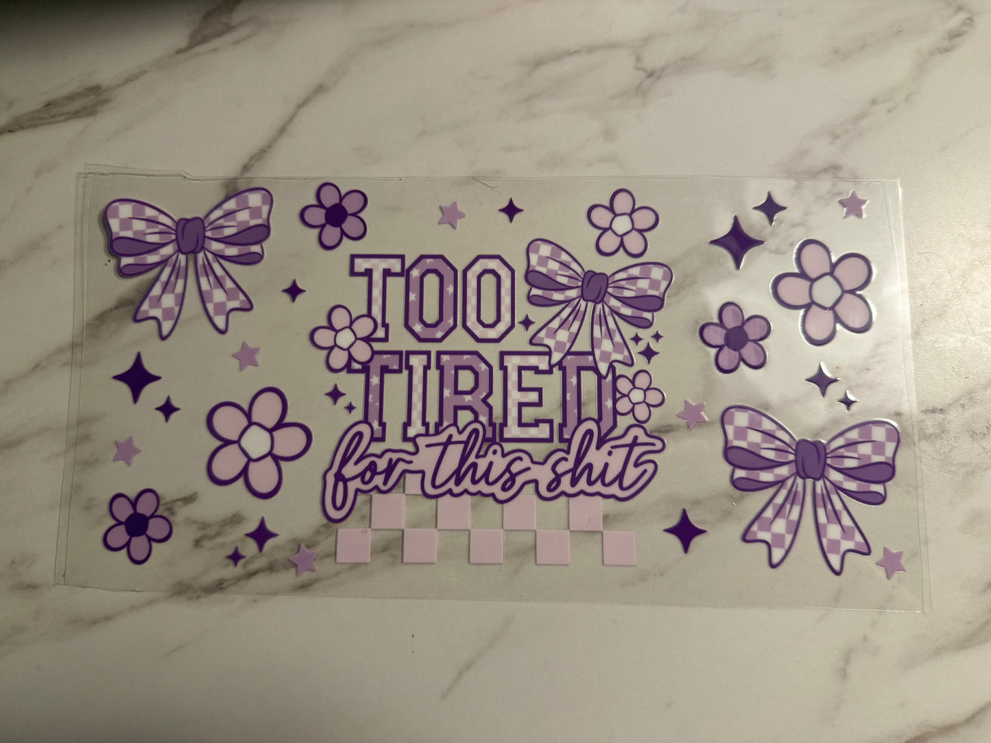 Too Tired For This Shit