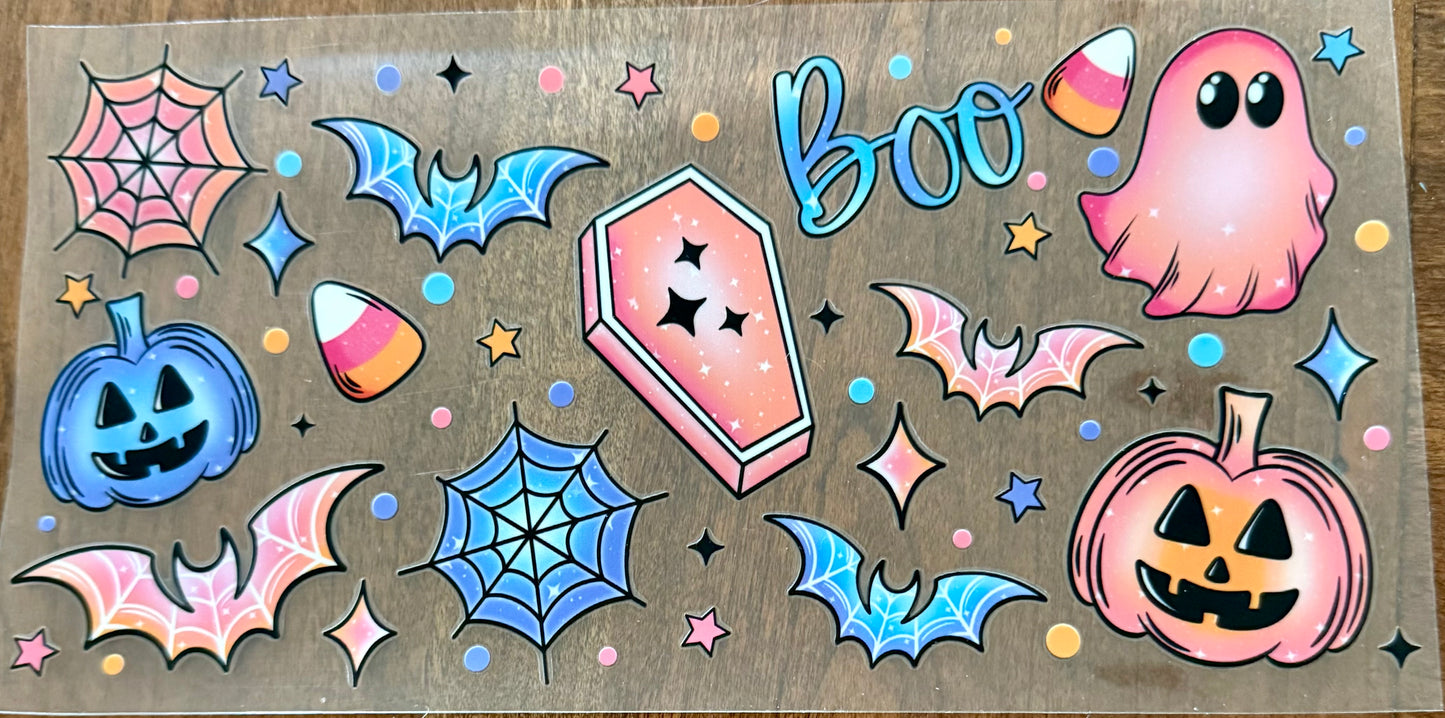 Colorful Boo Bats