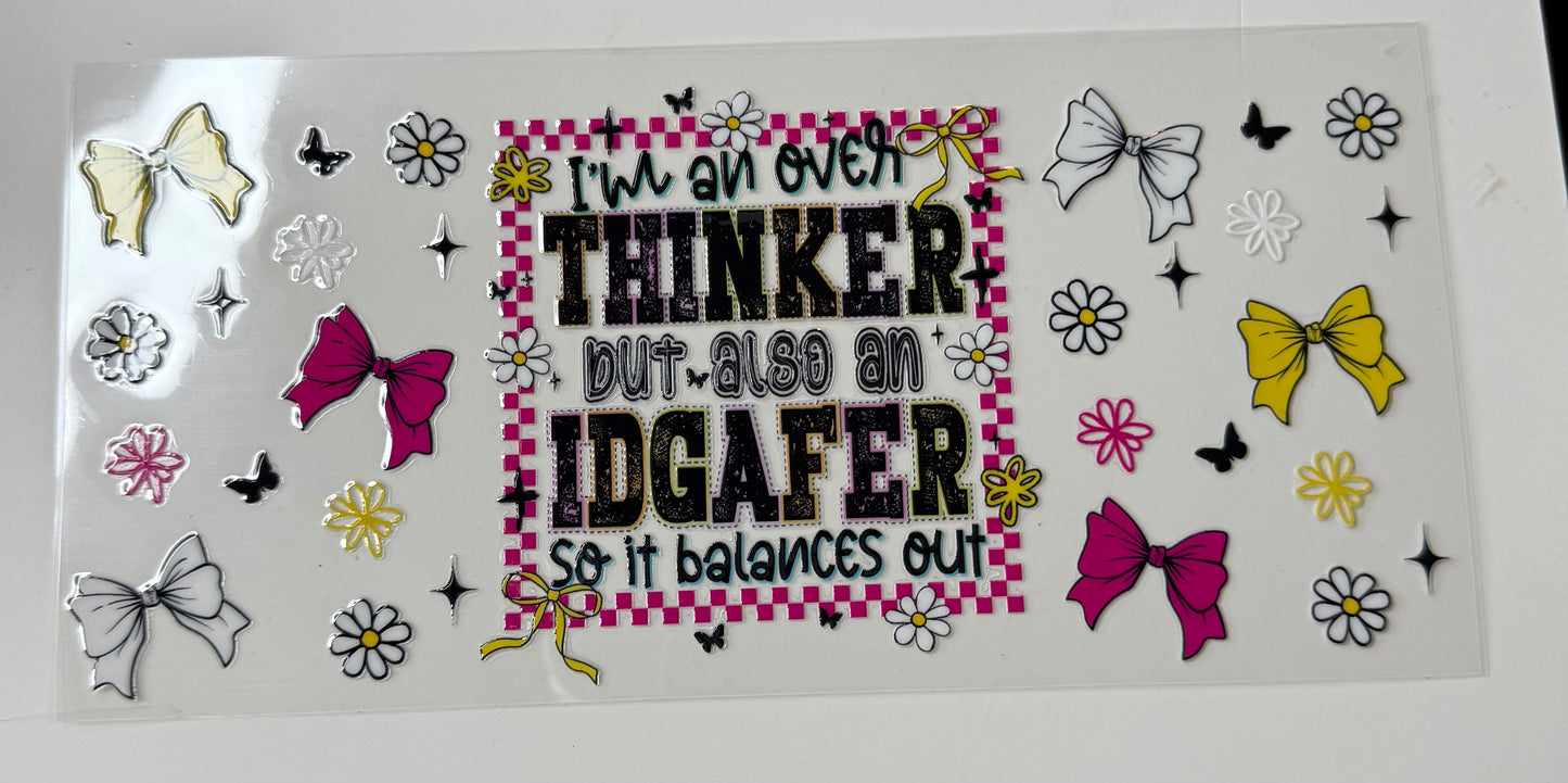 I’m an Overthinker