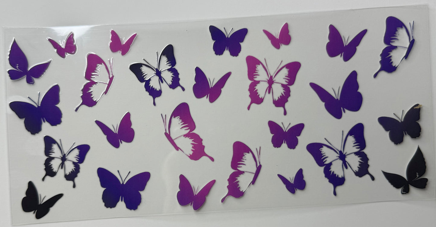 Multi color butterflies