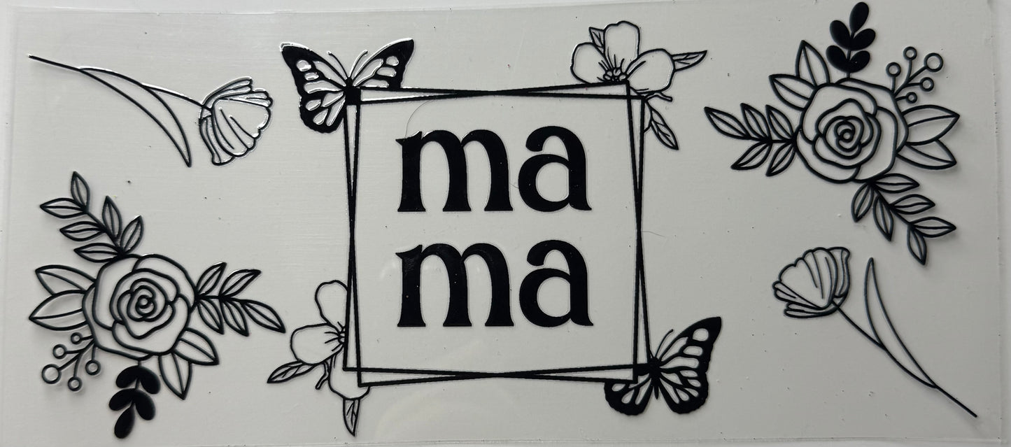 Black and white mama