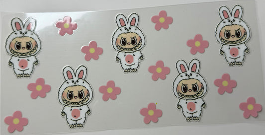 Pink flower bubu