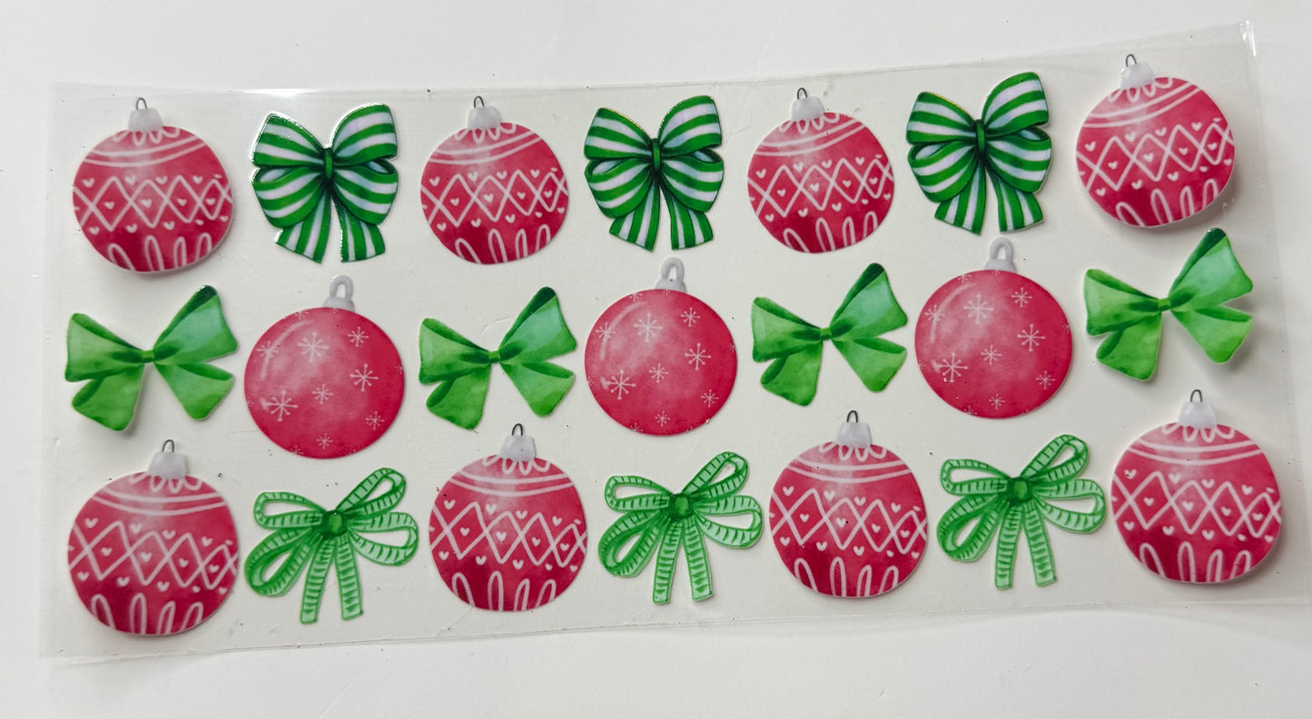Red & Green Ornaments