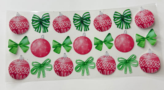 Red & Green Ornaments