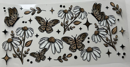 Daisy butterflies