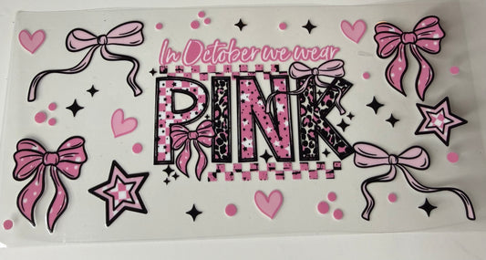 In October We Wear Pink