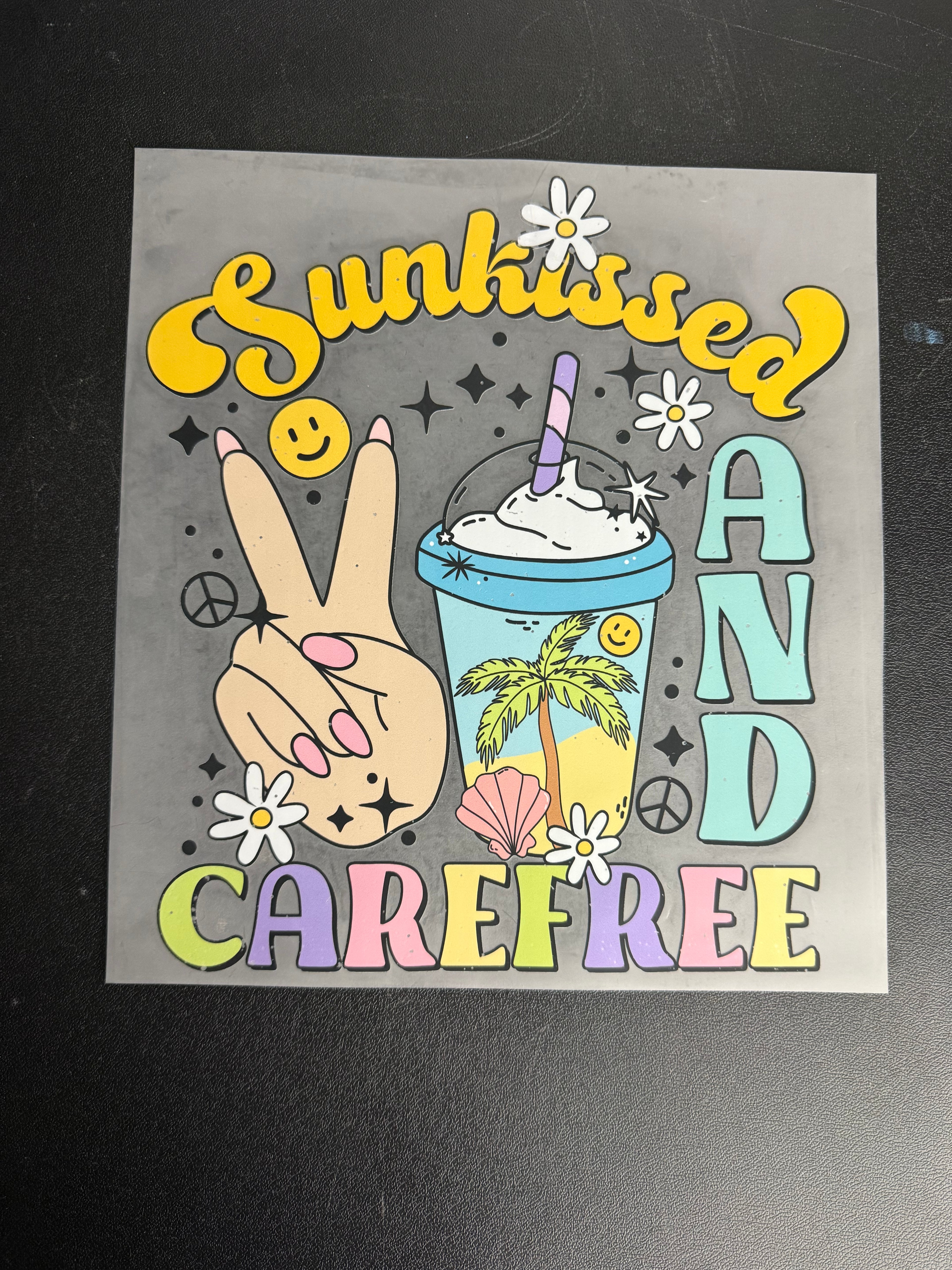 Sun-kissed and carefree