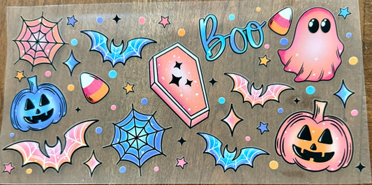 Colorful Boo Bats