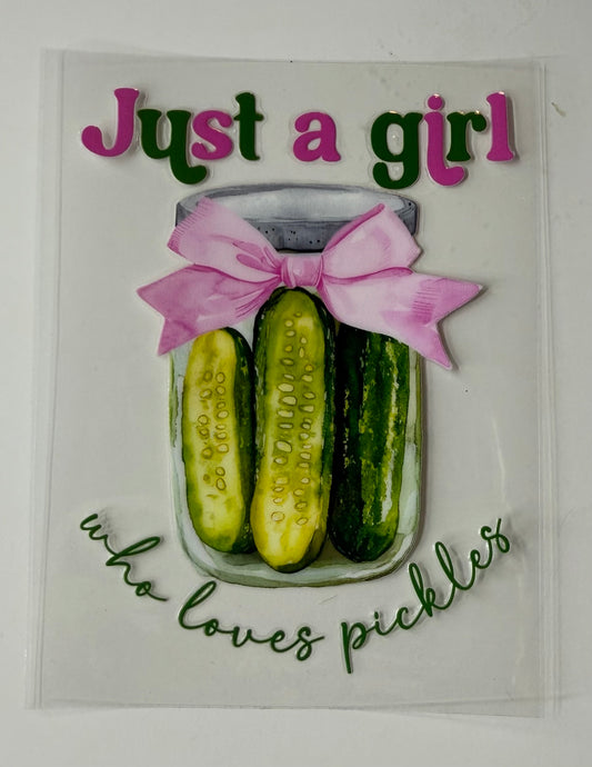 Just a girl who loves pickles