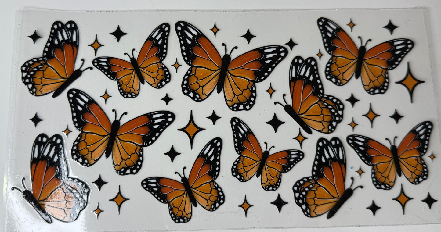 Orange Butterflies
