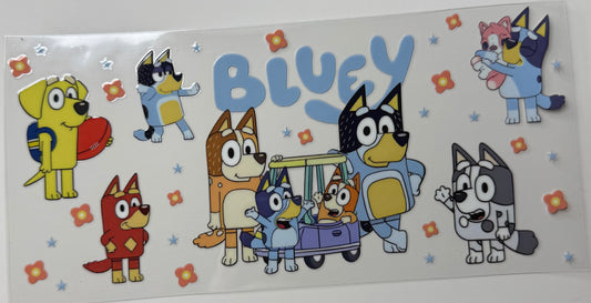 Bluey and friends