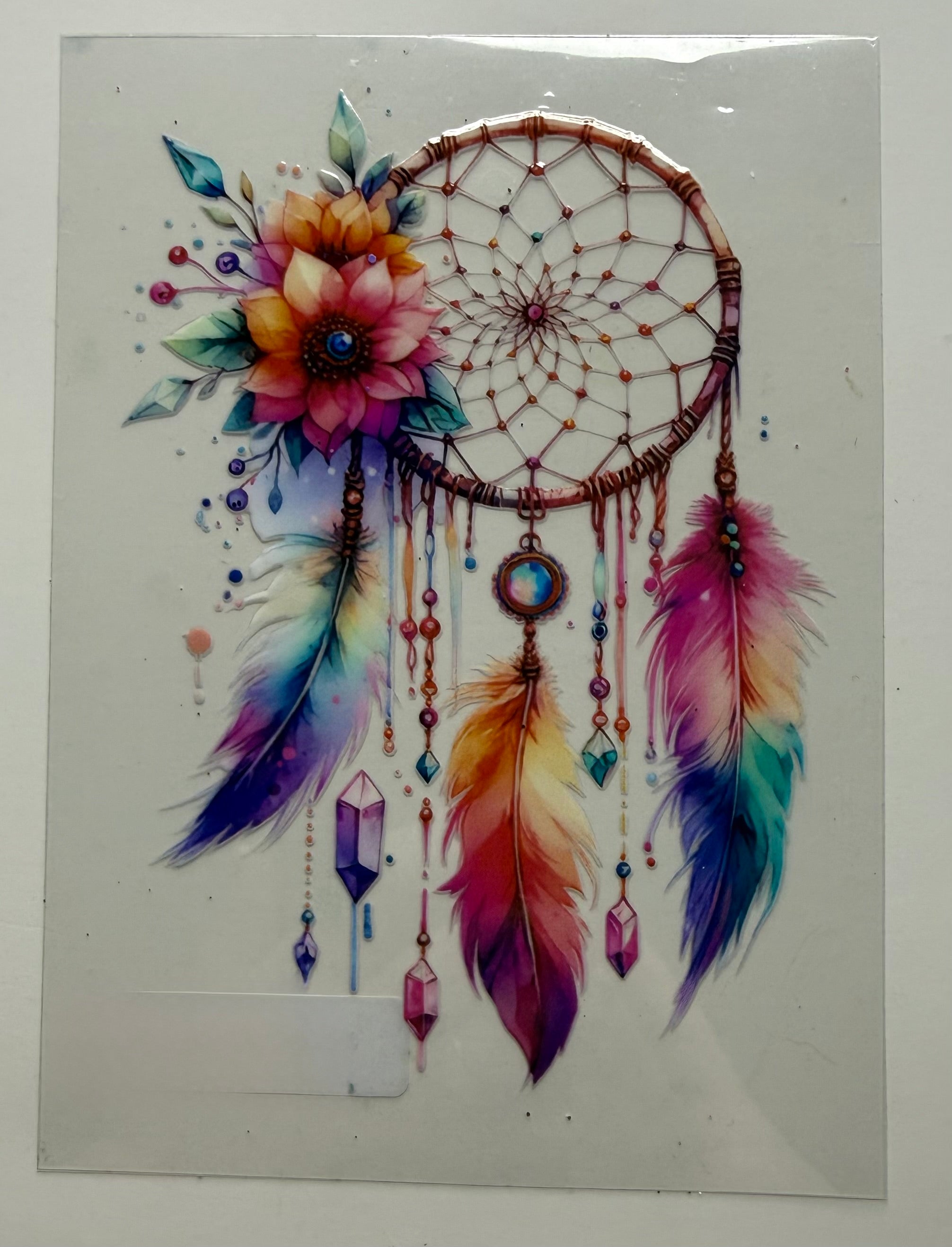 Feathered dreamcatcher
