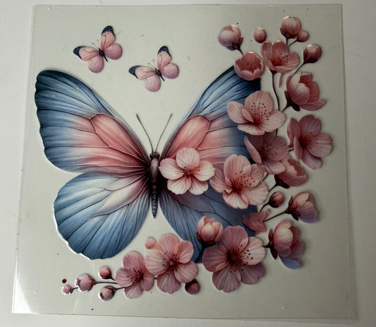 Pink butterfly