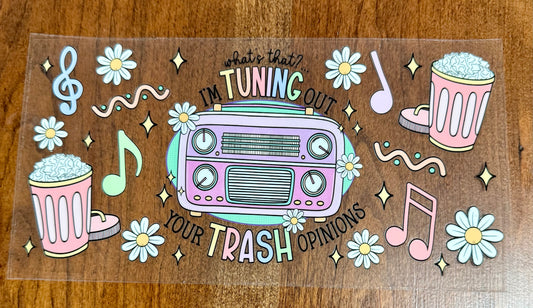 Tuning Out Your Trash Opinions