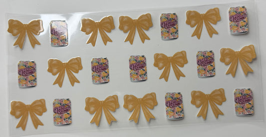 Dr Pepper bows