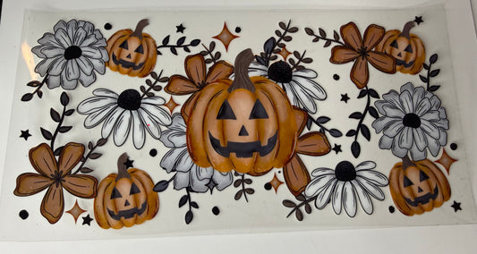 Floral Pumpkin