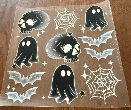 Black and White Spooky