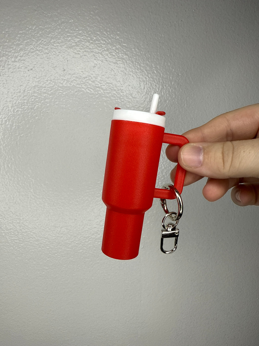 Tumbler Chapstick Holder Keychain