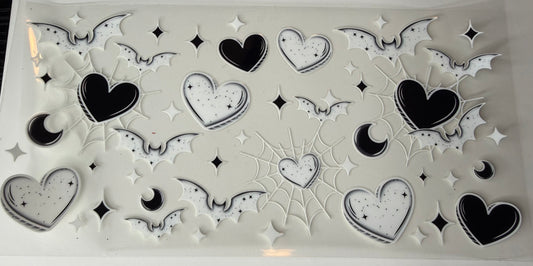 White Hearts & Bats