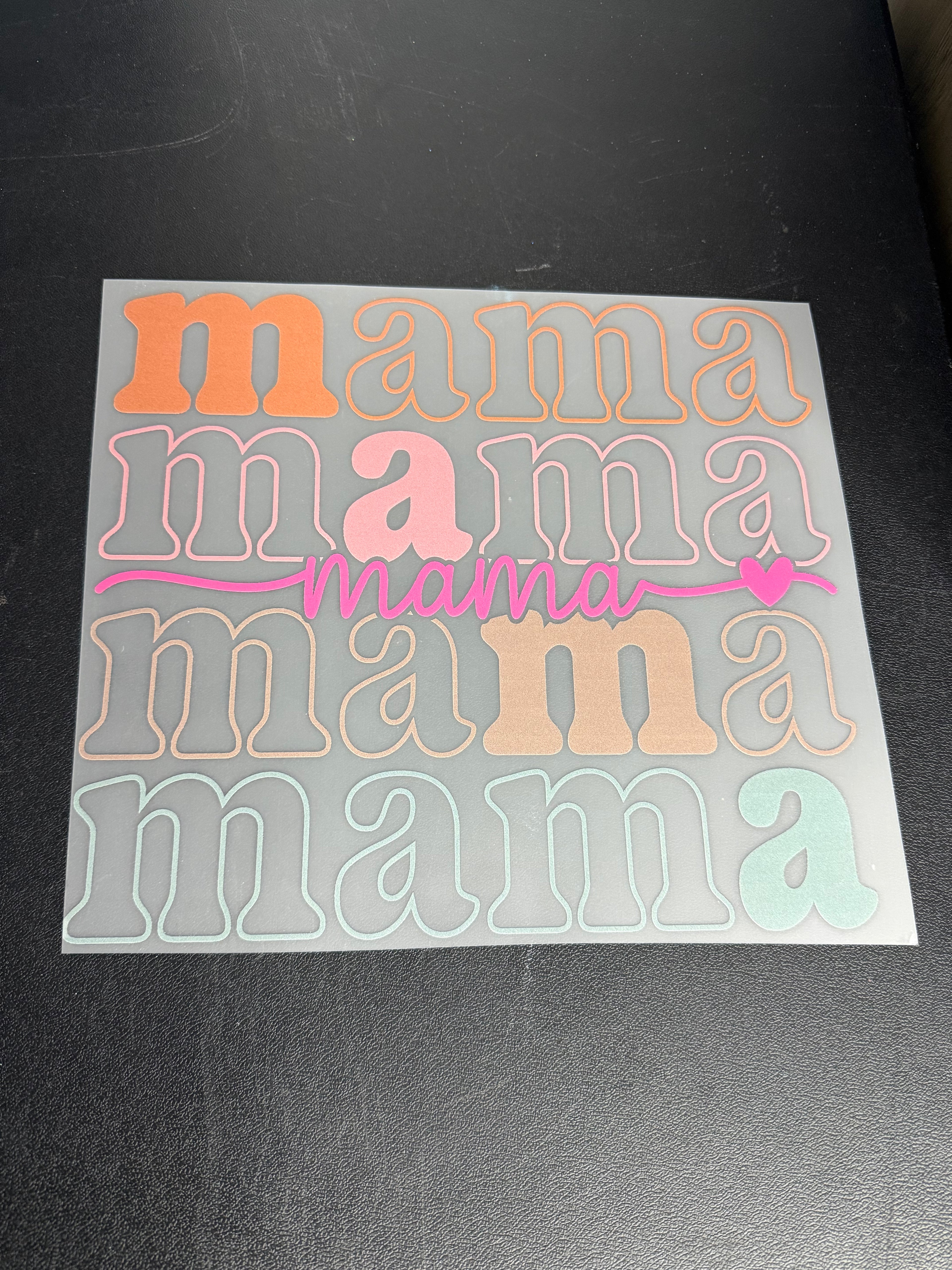 Mama bubble font