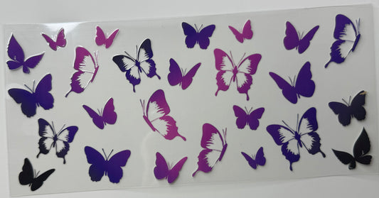 Multi color butterflies