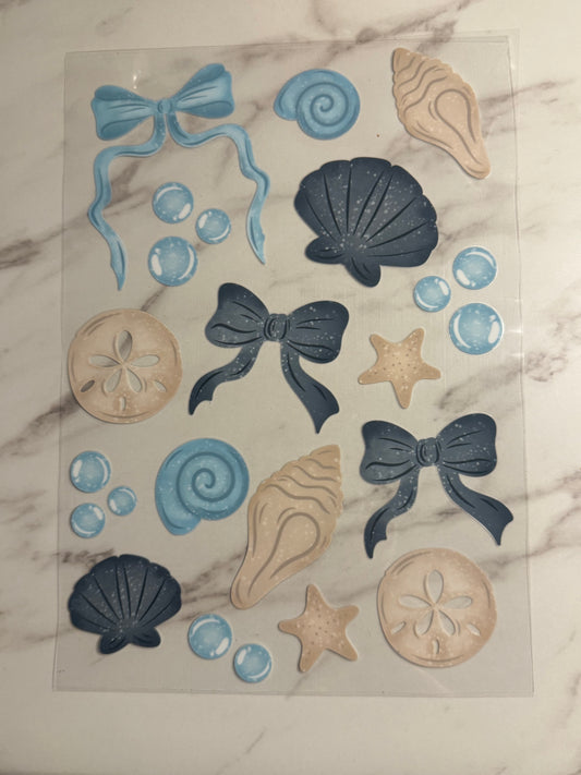 Sea Shell Bow Element Sheet