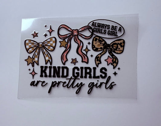 Be a kind girl