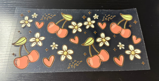 650- Cherries and Daisies