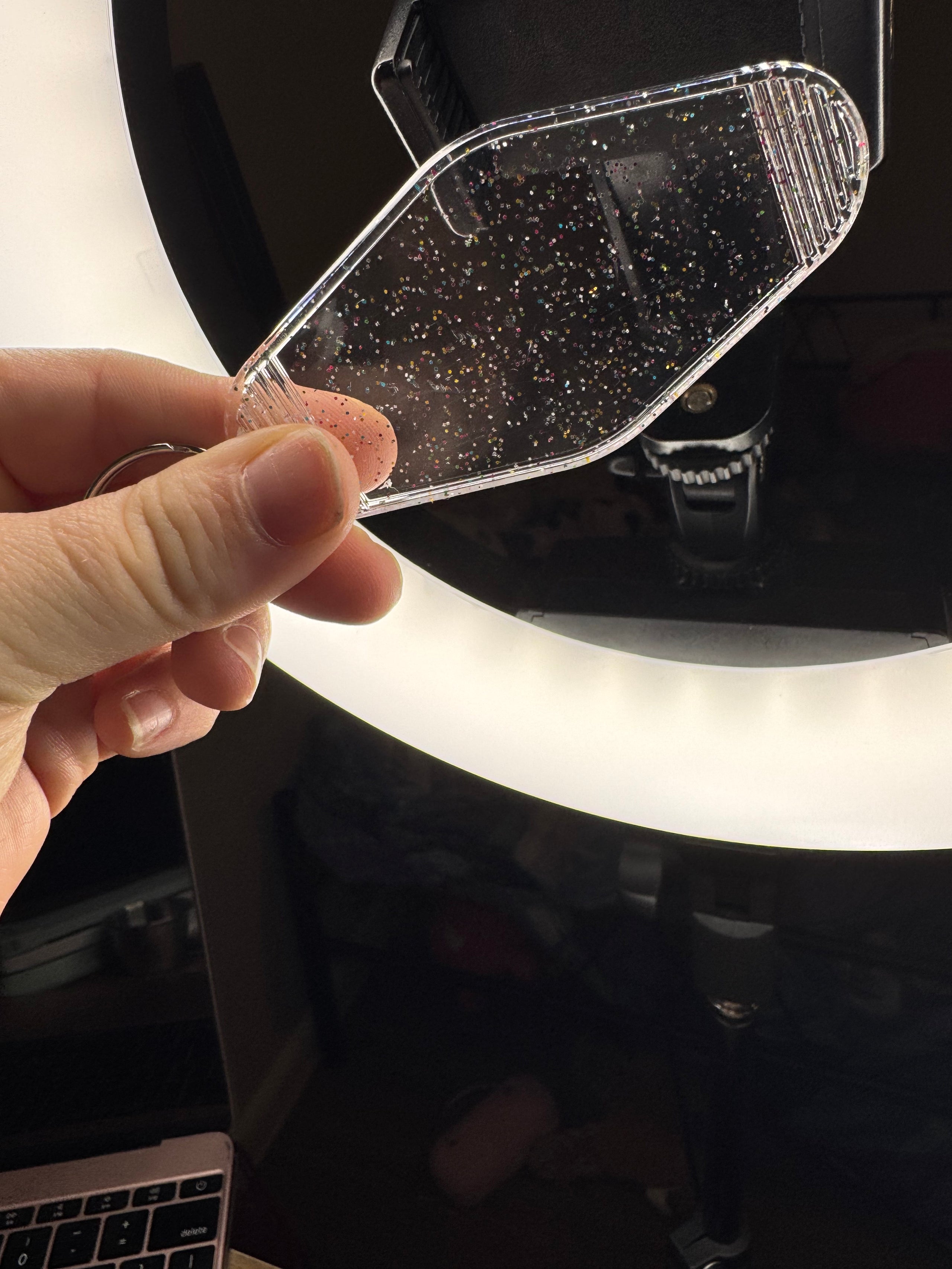 Motel Keychain, decal included!